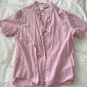 Casual Short Sleeve Button Up